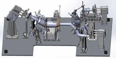 Exhaust Seal Testing Fixture
